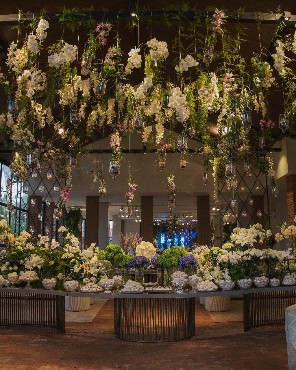 Mesa de doces casamento Ana e Arthur Espaço Tay Eventos por Lebbeke