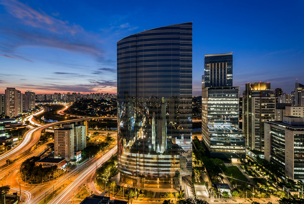 Edifício Torre Z, na Av. Dr. Chucri Zaidan, endereço da Lebbeke em São Paulo
